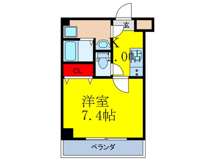 アレ－ズ南通りの物件間取画像