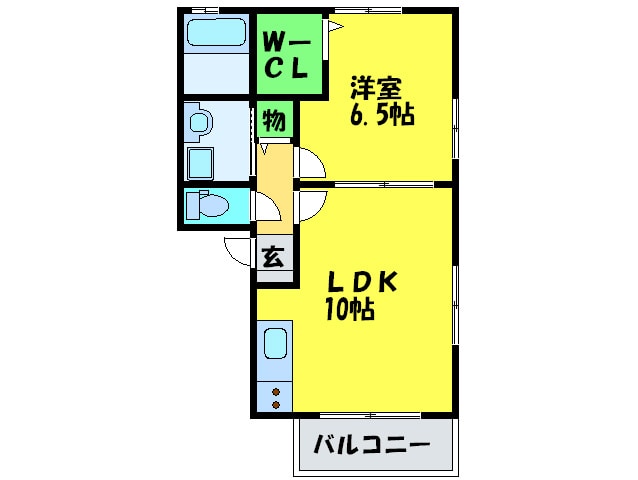 グリーンコート原寺の物件間取画像