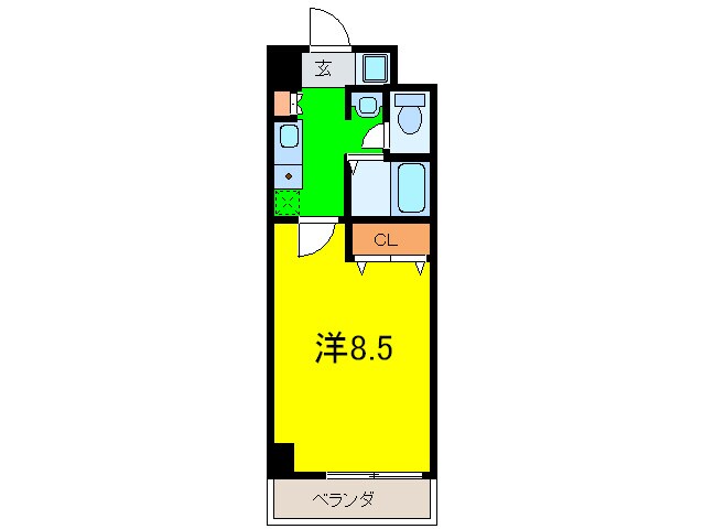 Ｍプラザ堀江南の物件間取画像