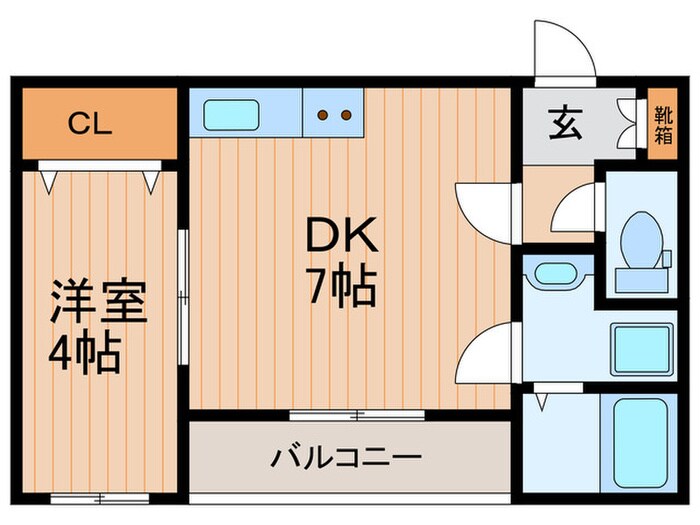 KTIレジデンス庄内の物件間取画像