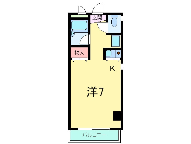 ラガ－ハウスの物件間取画像