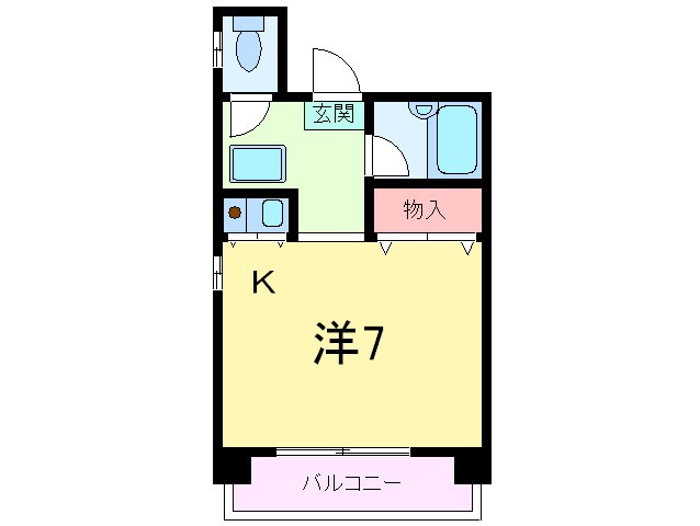 ラガ－ハウスの物件間取画像