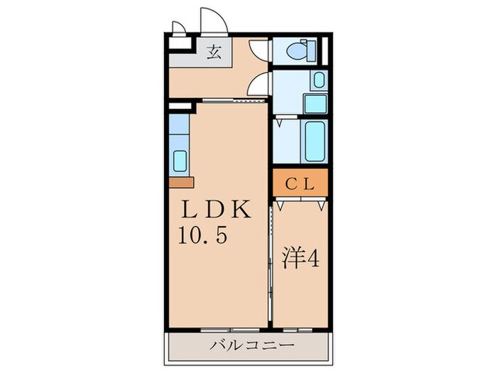 ナイスコ－トⅠの物件間取画像