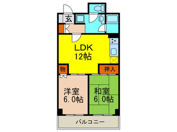 物件間取画像