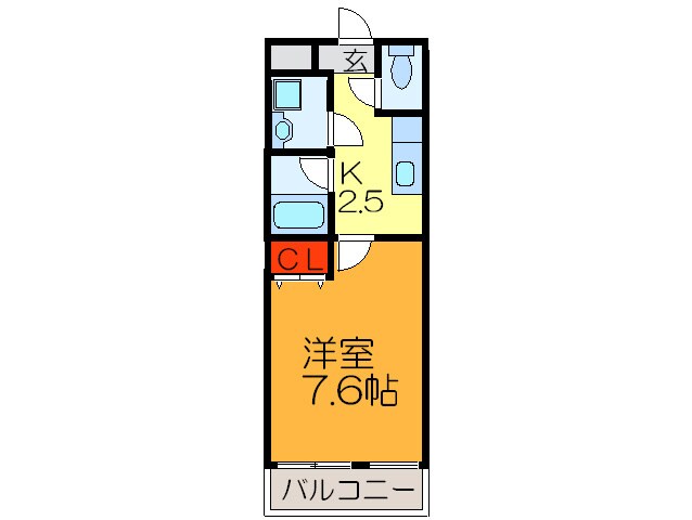 ハ－トハイムの物件間取画像