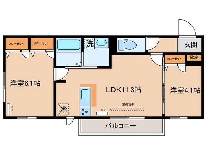 G.L+Takakaichouの物件間取画像