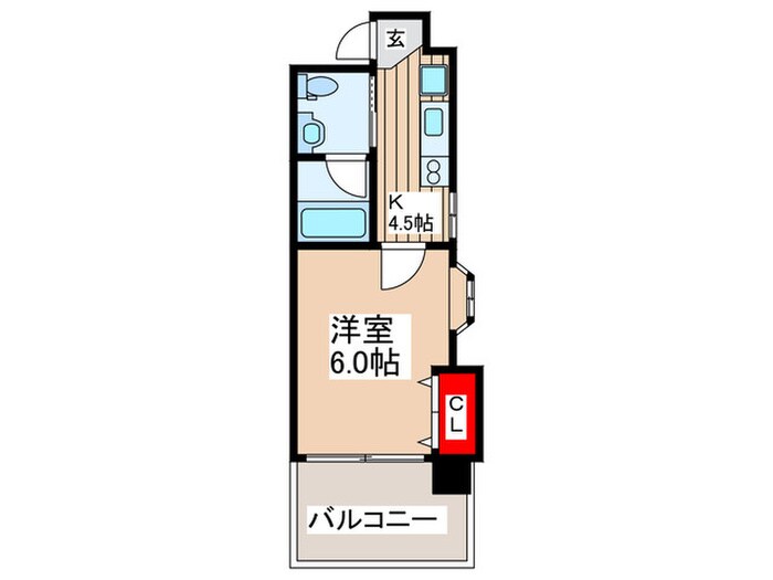 東小橋Ⅱ番館の物件間取画像