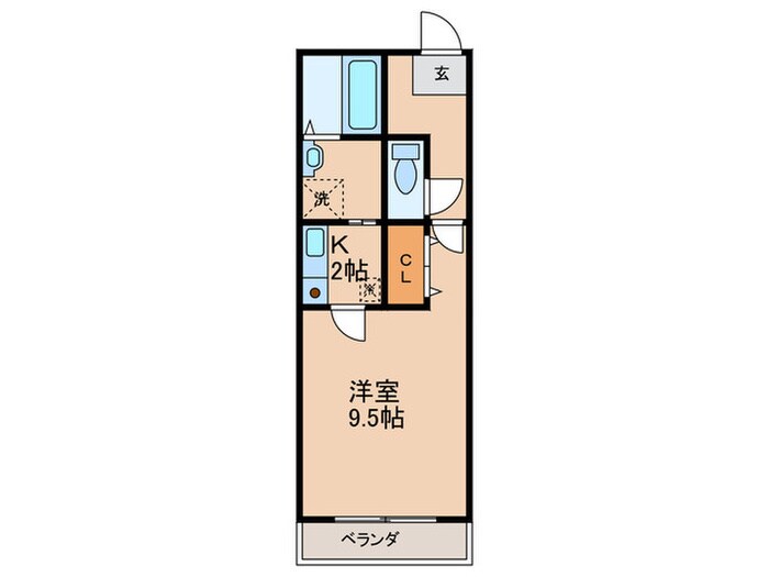 中野ビルⅡの物件間取画像