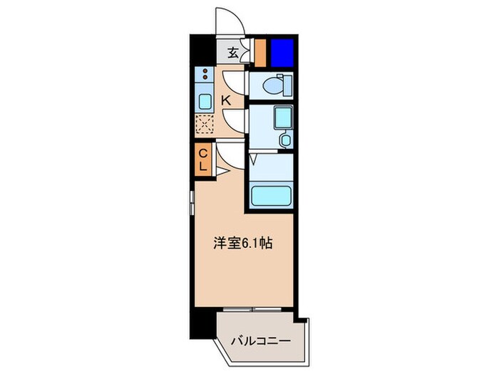 JMFレジデンス桜ノ宮の物件間取画像