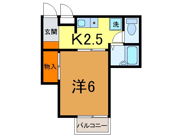 物件間取画像