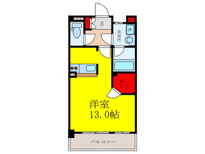 ORACION 吹田の物件間取画像