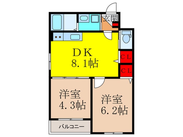 B.B.SOWの物件間取画像