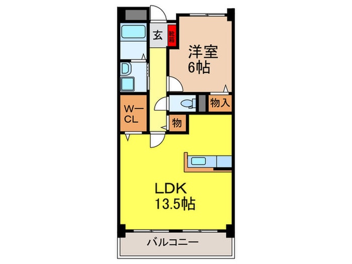 ブリ－ジ－ウェイの物件間取画像