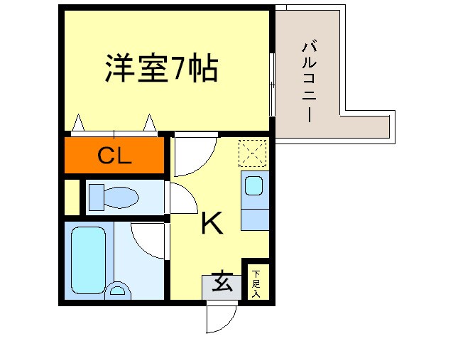 イースト新大阪の物件間取画像