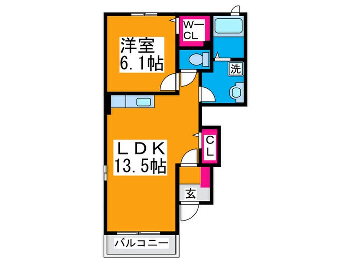 アンフィニの物件間取画像
