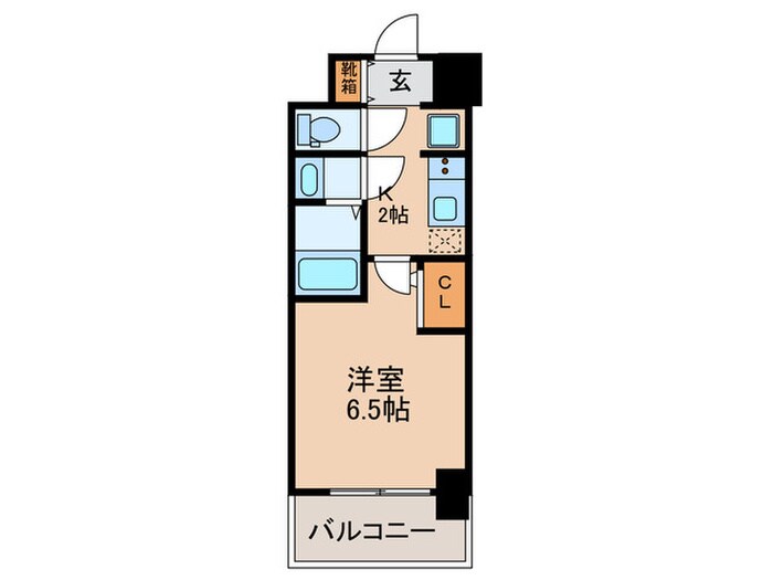 ブランシエスタ加島の物件間取画像