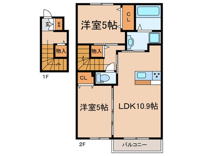 SUNNY GABLESの物件間取画像