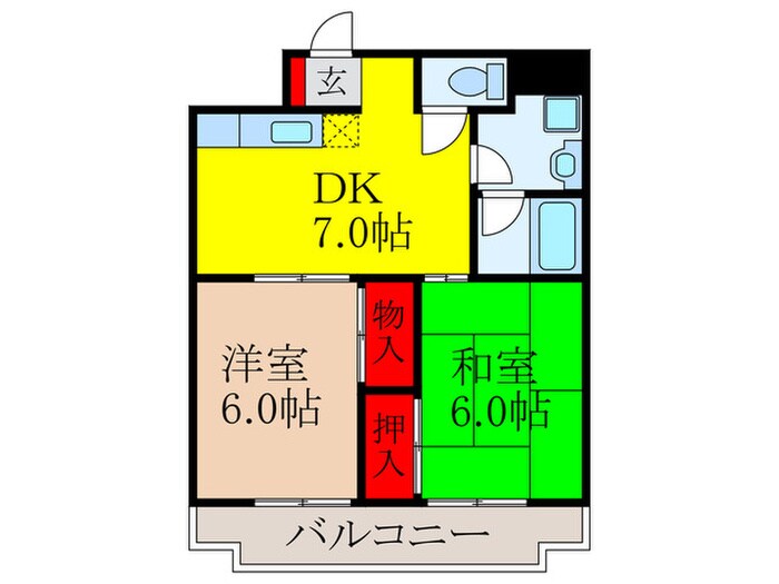 物件間取画像