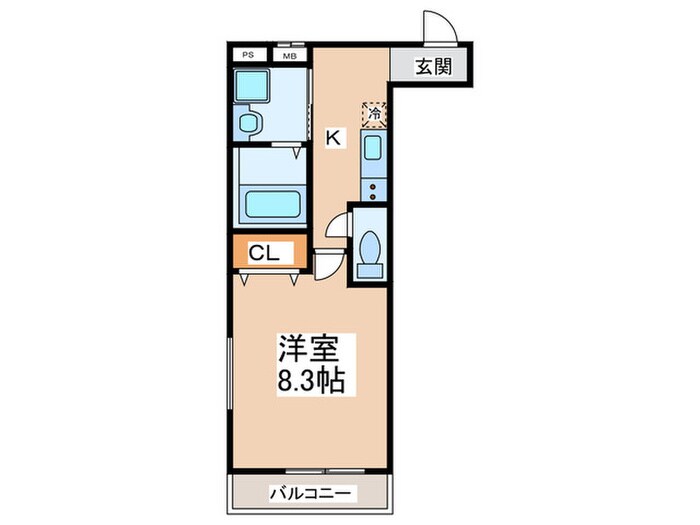 フジパレス泉大津ノースの物件間取画像