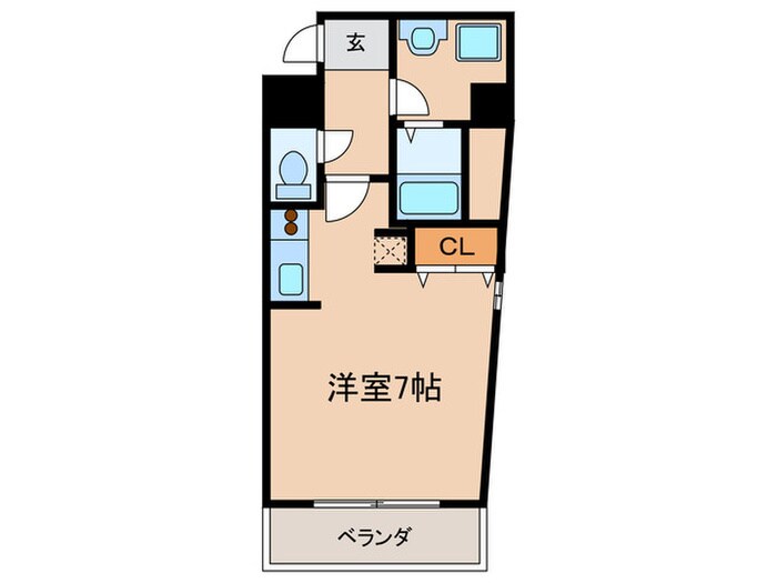 アリビオ京橋の物件間取画像