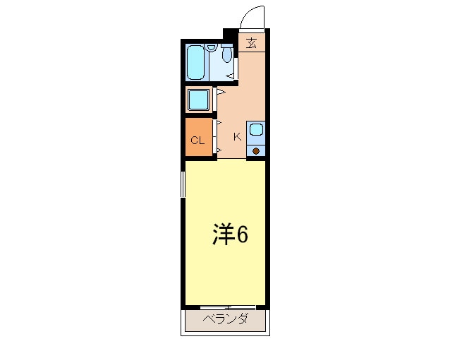 サンシャイン芦屋の物件間取画像