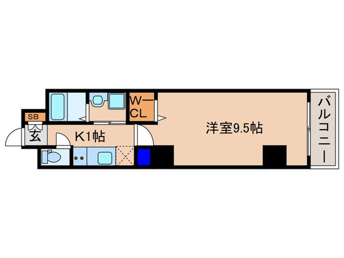 仮）グロスロシェ七条の物件間取画像