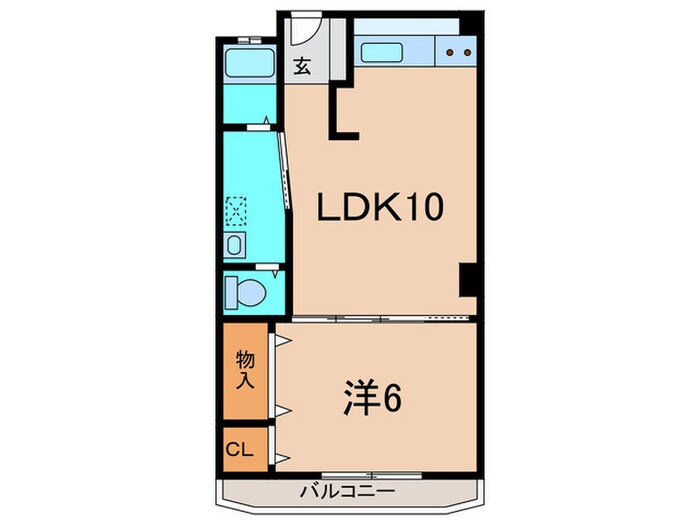 丸永マンションの物件間取画像