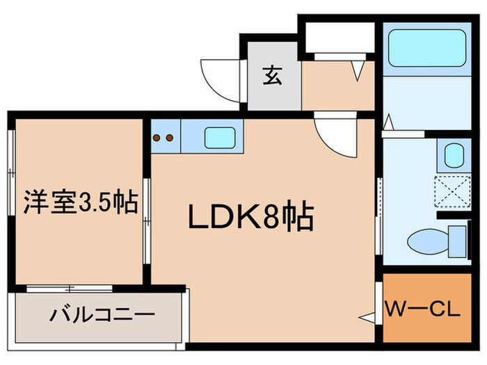 REGIES塚口南Ⅱの物件間取画像