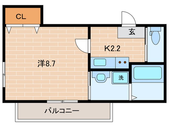 ﾍｰﾍﾞﾙ天文の物件間取画像