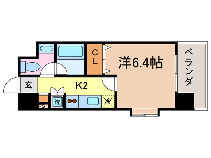 ベラジオ烏丸三条(207)の物件間取画像