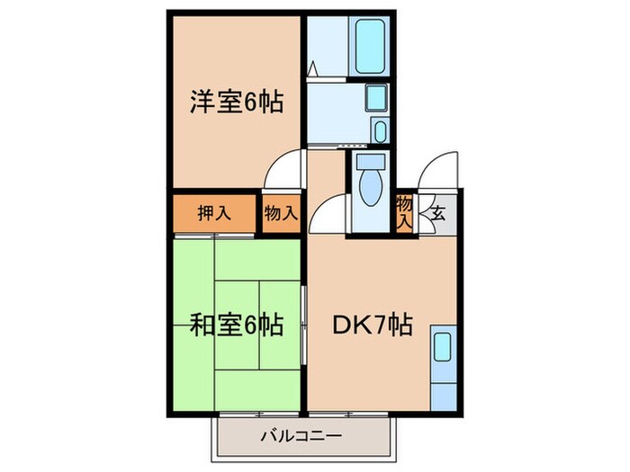 物件間取画像