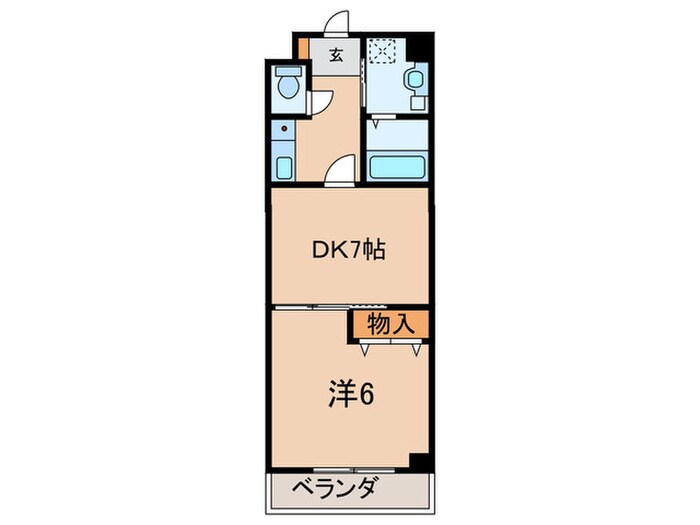 ト－シンクレ－ル塚口の物件間取画像