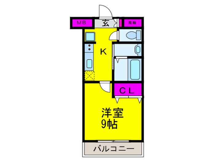 Feliz高石の物件間取画像