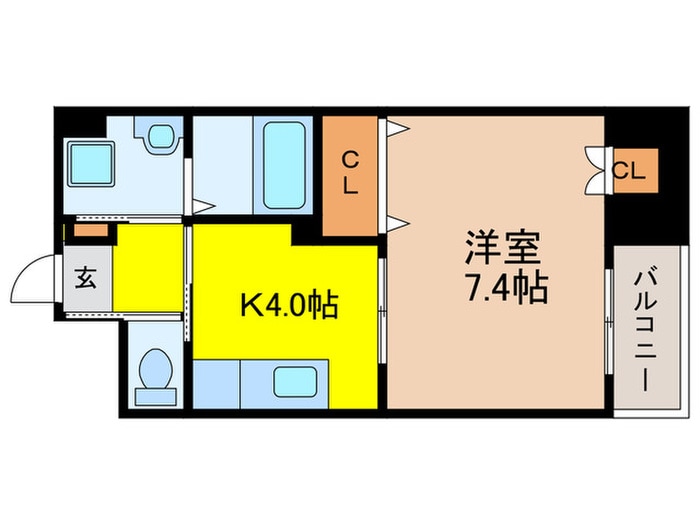 花屋敷日進ビルの物件間取画像