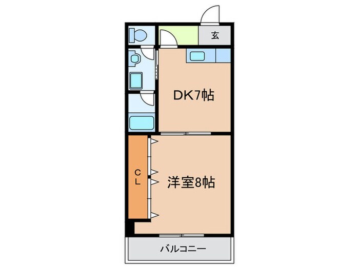 ｍｏｃｏ－06の物件間取画像