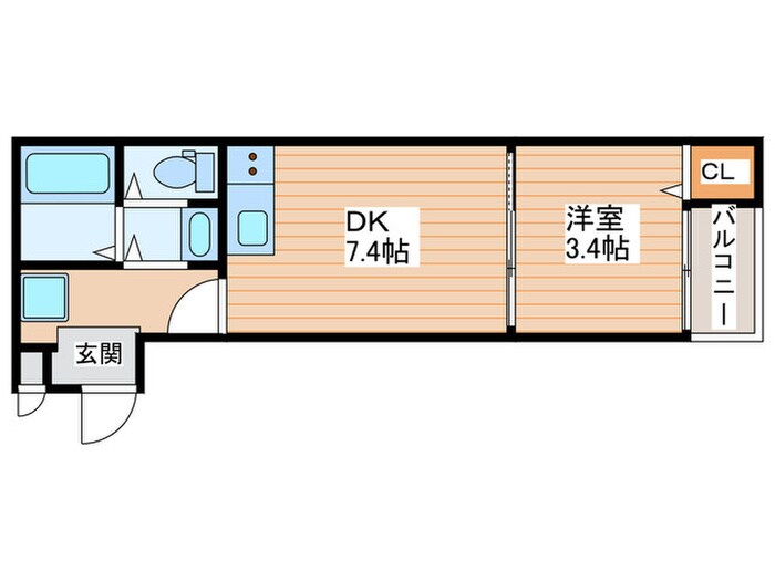 Ｐｒｏｓｐｅｒ　Ｈｏｍｅ桜木町の物件間取画像