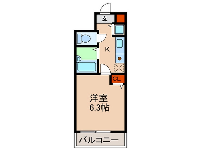 ロイヤルヒル神戸三ノ宮（1111）の物件間取画像