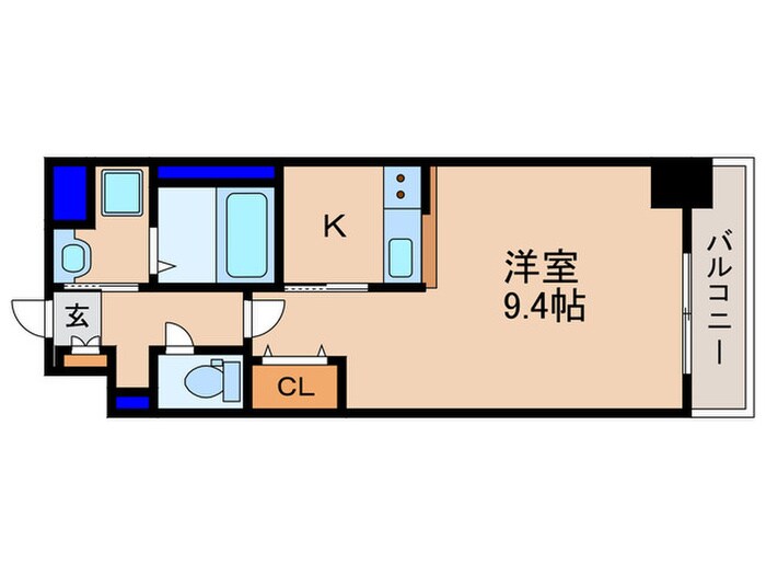 イクスコート大津駅前の物件間取画像