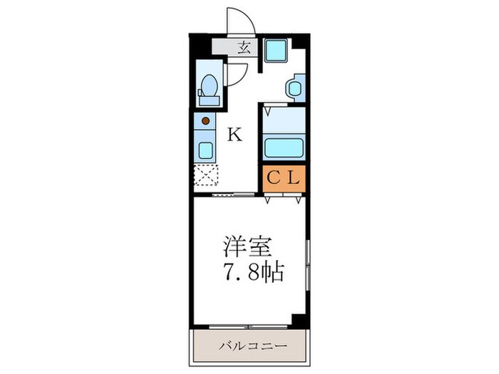 ルミエ－ル太秦の物件間取画像