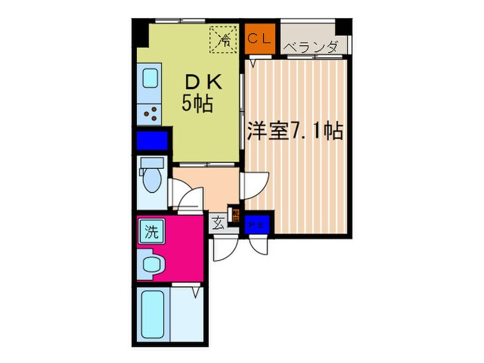 ヴィラ・グレイス浜大津の物件間取画像