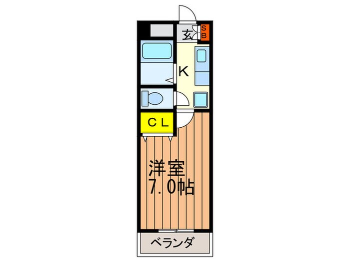 マルエスマンションの物件間取画像