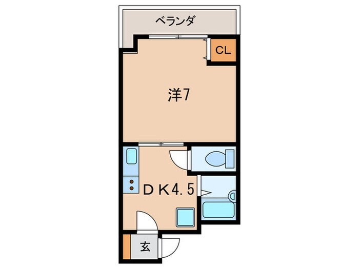 あゆみ六甲ハウスの物件間取画像