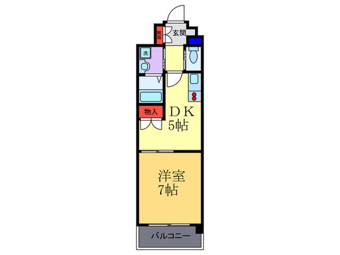 レジディア京都壬生の物件間取画像