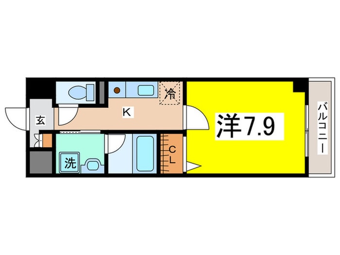 アンビションの物件間取画像