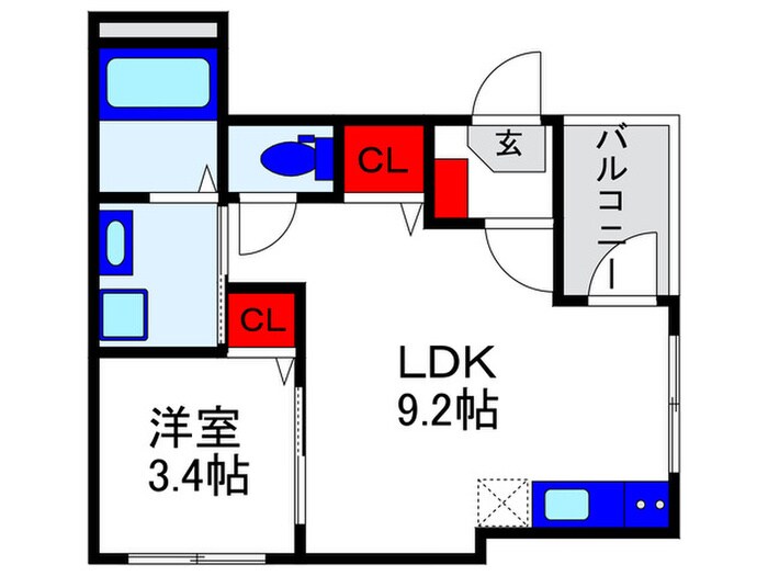 VESTAの物件間取画像