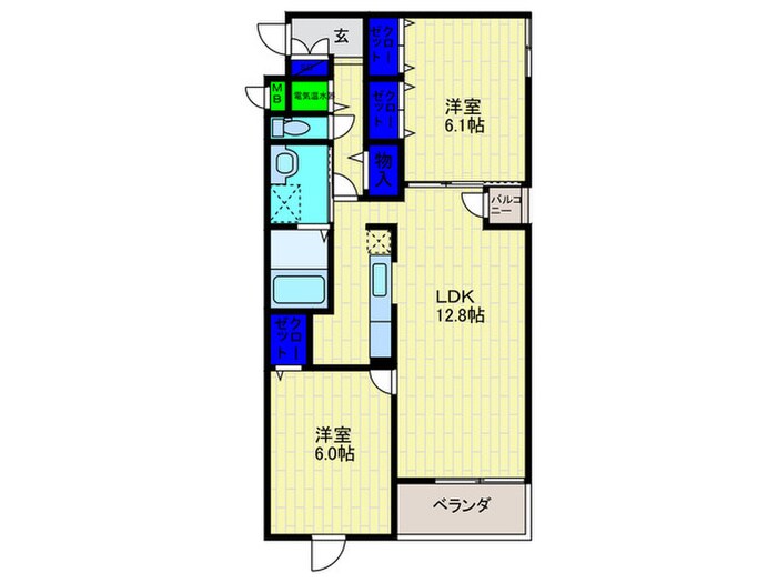 グラン　マーベラスの物件間取画像