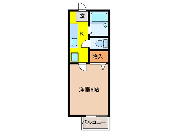 サンライフ山口の物件間取画像