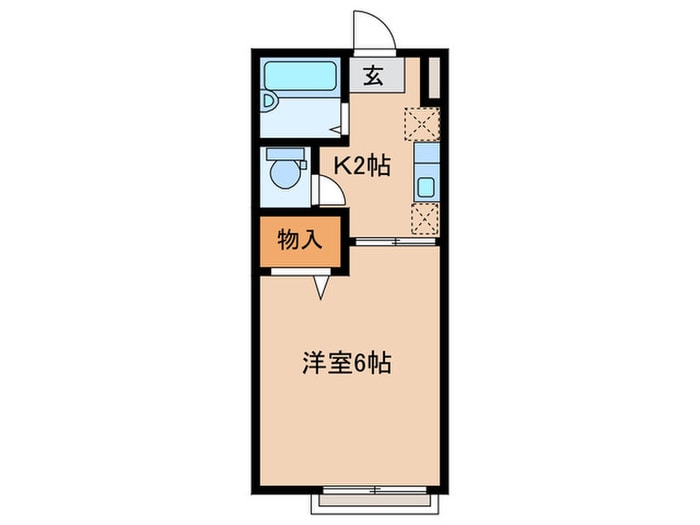 クリオコ－ト箕面の物件間取画像