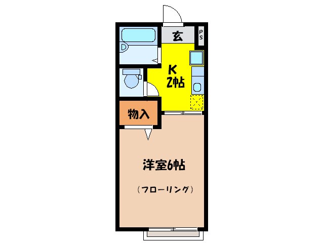 クリオコ－ト箕面の物件間取画像