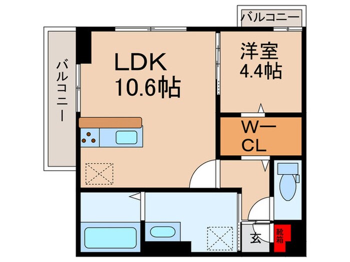 Vier Casa Aの物件間取画像